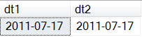 parse results